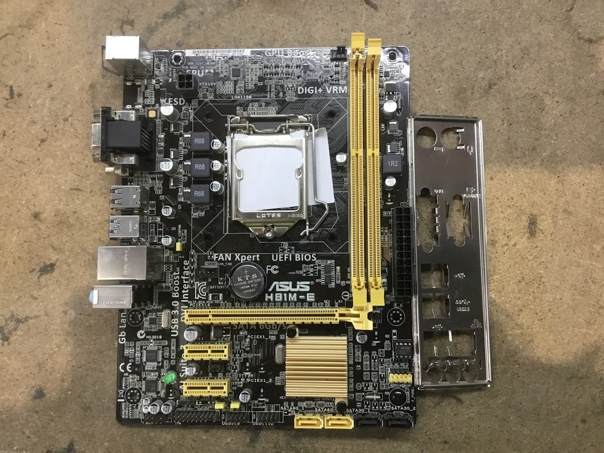 ASUS H81M-E Motherboard Micro ATX DDR3 LGA 1150 DVI VGA Intel H81 Au Seller
