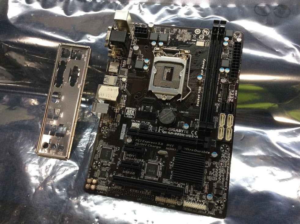 GIGABYTE GA-B85M-HD3-A Motherboard microATX DDR3 LGA 1150 VGA HDMI DVI Intel B85