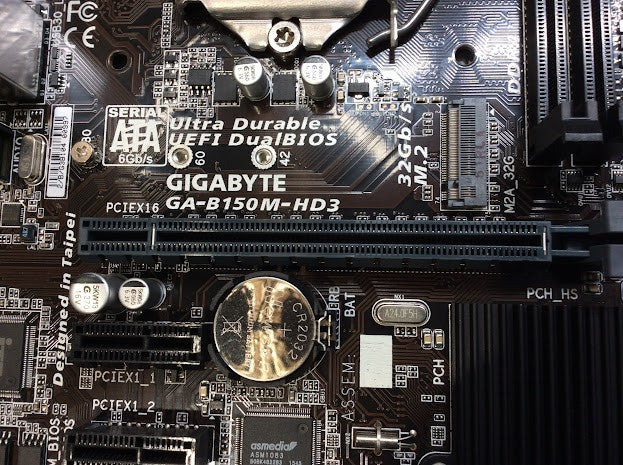 GIGABYTE GA-B150M-HD3 Motherboard mATX DDR4 LGA 1151 VGA HDMI DVI Intel B150[AU]