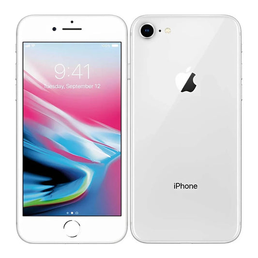 Apple A1863 iPhone 8 Phone 4.7" 64GB Wi-Fi Bluetooth Touch Silver Au Seller A-