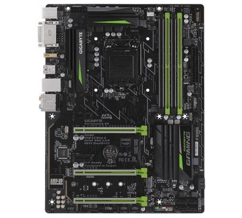 GIGABYTE GA-Gaming B8 Motherboard ATX DDR4 LGA 1151 HDMI DVI USB-C Intel B250