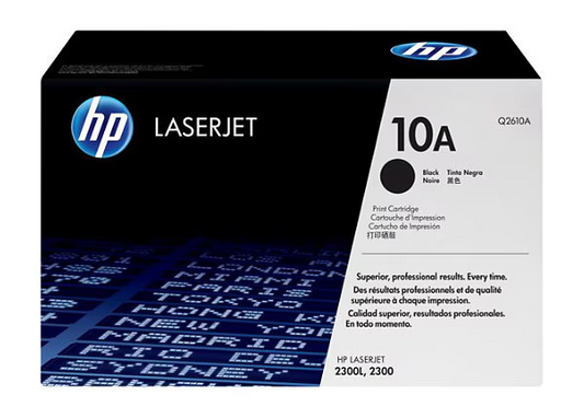 Brand New HP Laserjet 10A Q2610A Black Original Toner for HP LaserJet 2300L/2300