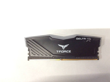 TEAMGROUP T-FORCE DELTA 16GB Desktop RAM DDR4 3600MHz CL18 1.35V Black Au Stock