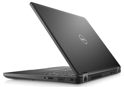 DELL Latitude 5490 Laptop 14'' i5-8350U@1.70GHz 8GBRAM 256GBSSD USB-C Black A+
