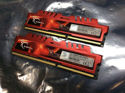 G.SKILL RipjawsX F3-12800CL9D-8GBXL DDR3-1600 Desktop Memory KIT OF 2 [AU]