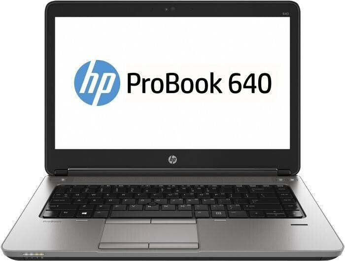 HP ProBook 640 G1 Laptop 14"i5-4200M@2.50GHz 4GBRAM 500GBHDD DP DVD VGA Black A-
