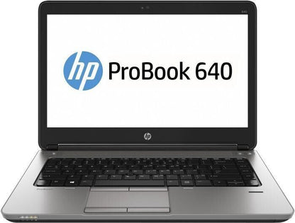 HP ProBook 640 G1 Laptop 14"i5-4200M@2.50GHz 4GBRAM 500GBHDD DP DVD VGA Black A-