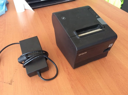Epson TM-T88VI Monochrome Thermal Line Receipt Printer Tested Black Au Seller