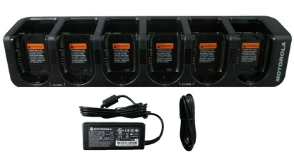 Motorola NNTN7981C 6-Unit Charger /Cloning With Charger+Power Cable+New in Box