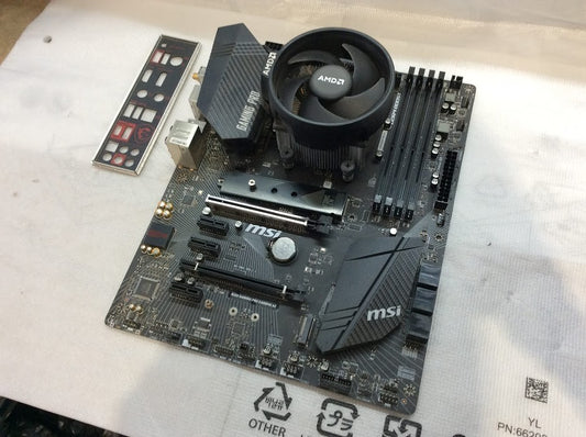 MSI B450 GAMING PRO CARBON AC Motherboard Socket AM4 USB-C w/CPU Ryzen 7 2700