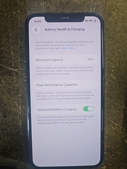 Apple iPhone 11 Pro A2215 Smartphones 5.8" 256GB WiFi Bluetooth Touch Grey A-