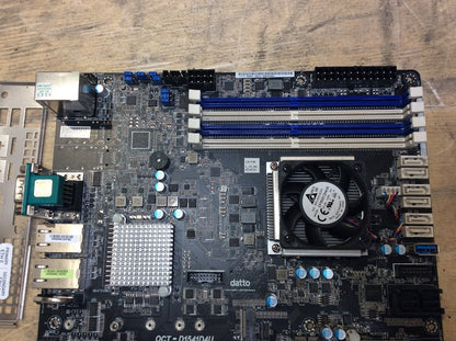 Datto OCT-D1541D4U ATX Server Motherboard+Intel Xeon D-1541@2.10Ghz-0/2*M.2 Slot