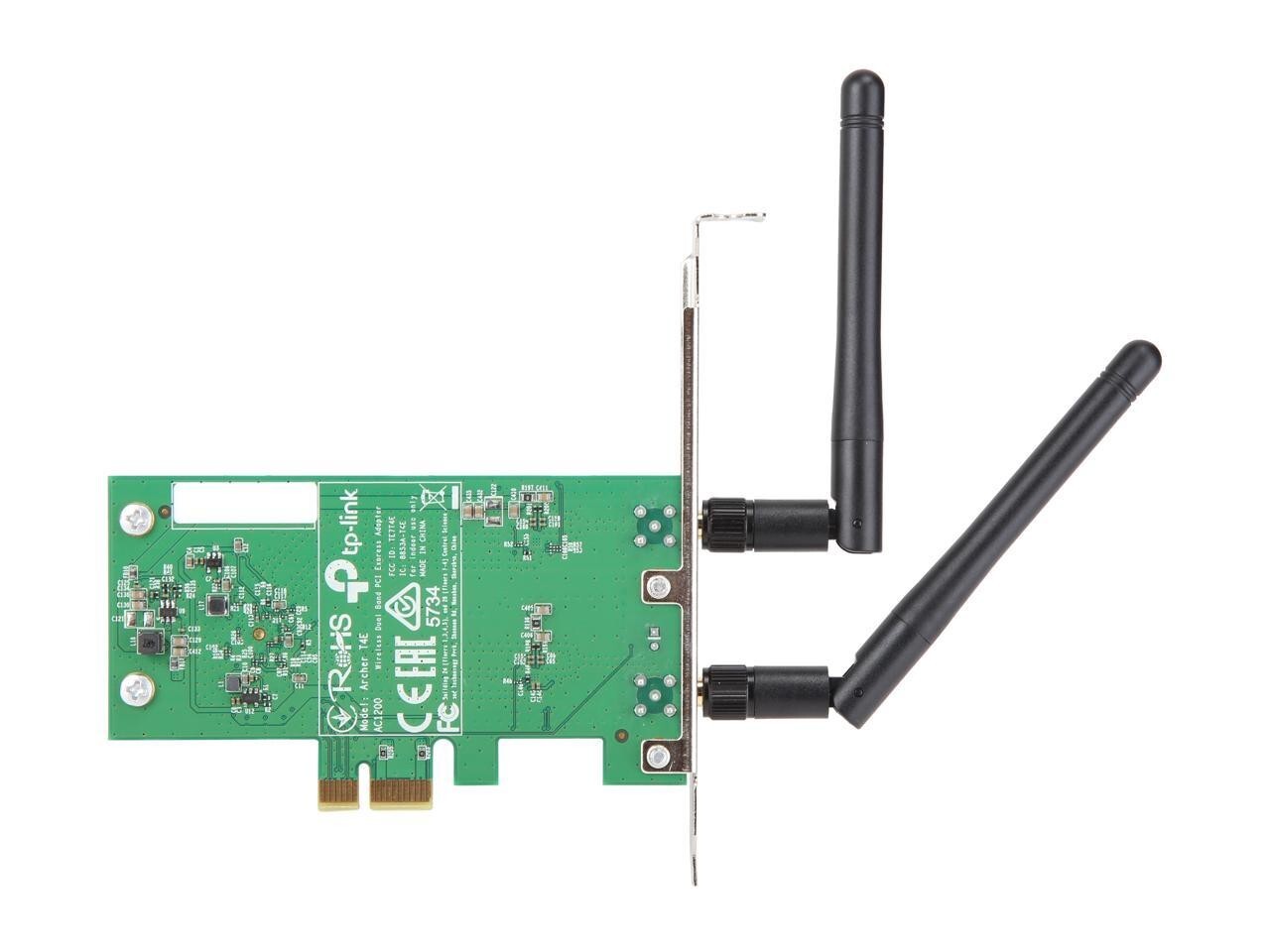 TP-Link Archer T4E Wireless Dual Band PCI Express WiFi Network Card Adapter