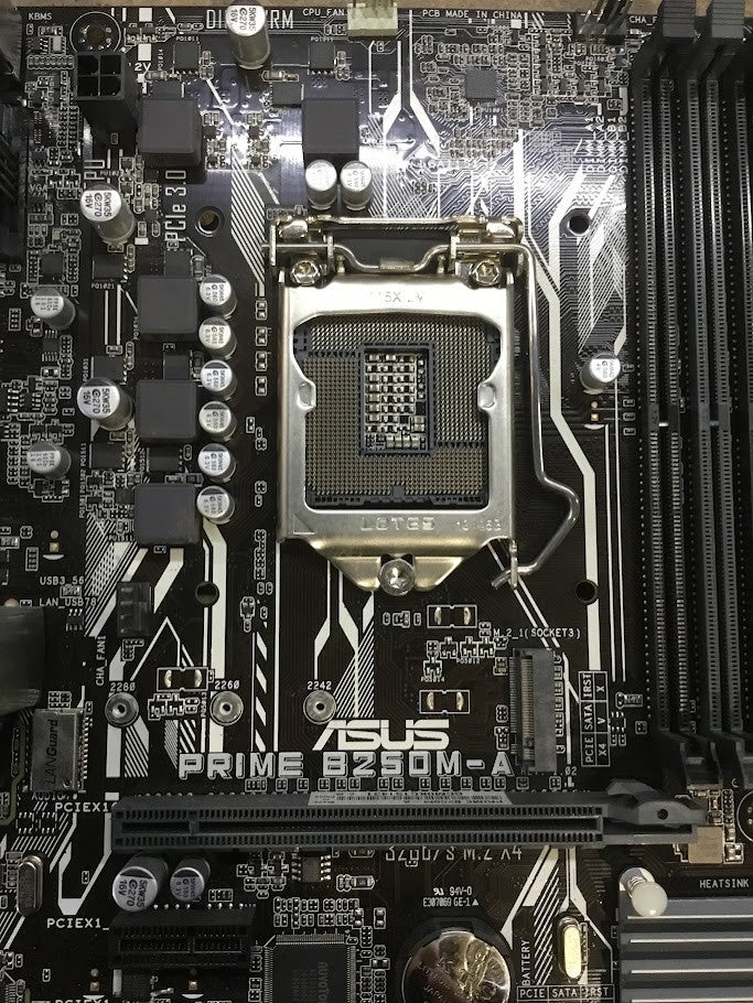 [AU]ASUS PRIME B250M-A Motherboard microATX LGA 1151 DDR4 USB-C HDMI Intel B250