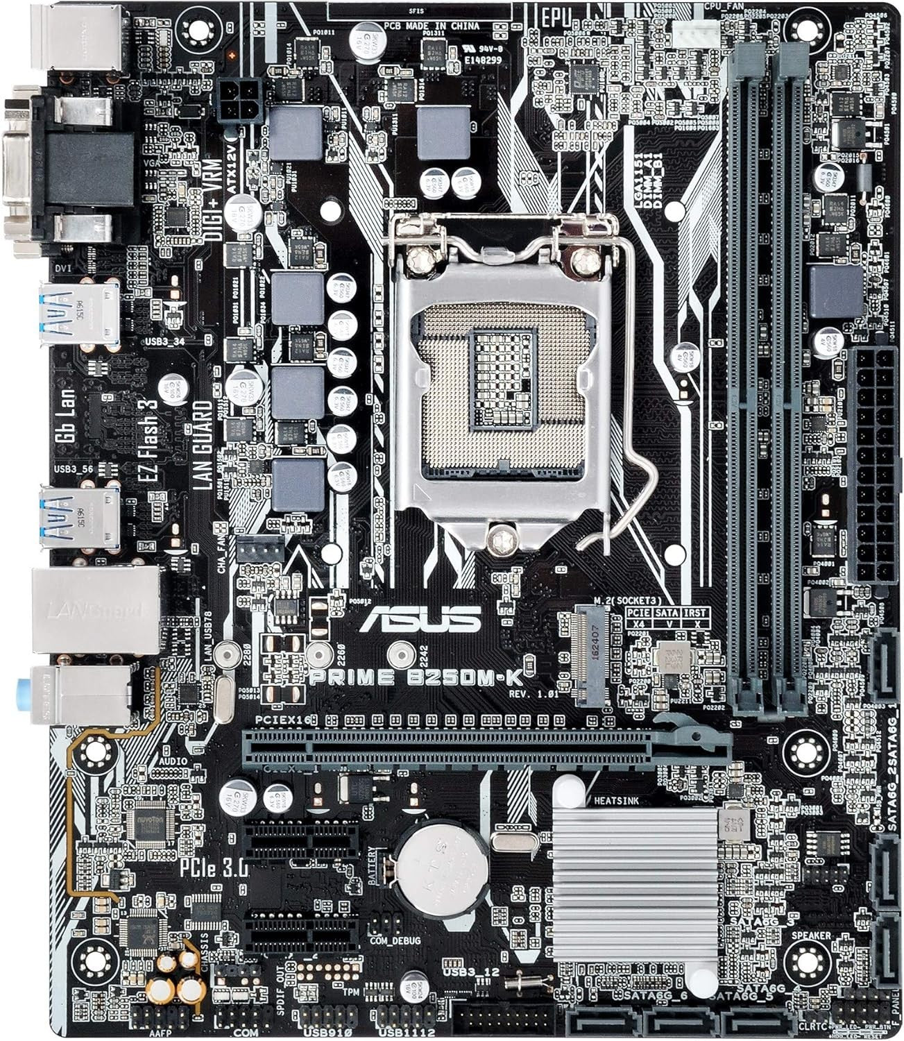 [AU] ASUS PRIME B250M-K Motherboard DDR4 microATX LGA 1151 DVI VGA Intel B250