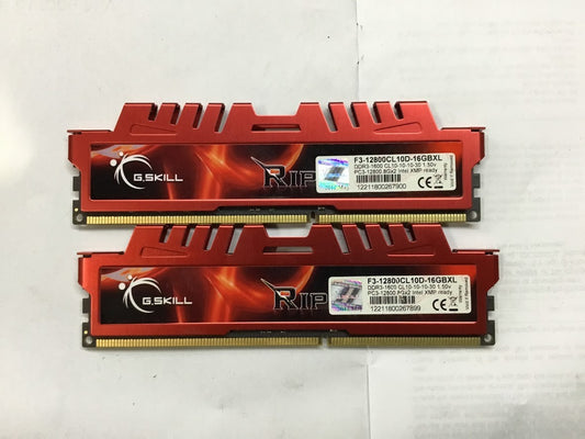 G.SKILL Ripjaws X DDR3 F3-12800CL10D-16GBXL 16GBRAM Desktop Memory Au Seller