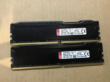 Kingston HyperX Fury DDR4 HX426C15FBK2/16 16GBRAM Desktop Memory Black Au Stock