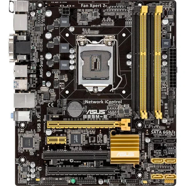 ASUS B85M-E Motherboard micro ATX DDR3 LGA 1150 VGA DP HDMI DVI Intel B85 [AU]