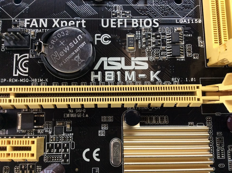 ASUS H81M-K Motherboard microATX DDR3 LGA 1150 VGA DVI Intel H81 [AU Seller]