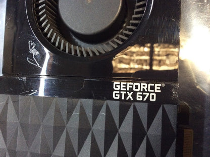 Palit GeForce GTX 670 Graphics Card 2GB GDDR5 DVI-I DVI-D HDMI DP [AU Seller]