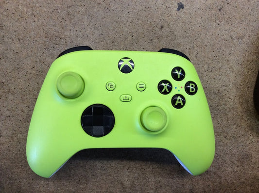 Xbox Wired Controller For Xbox - Gamepad Fluorescent Green Tested Au Seller