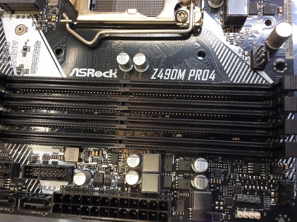 ASRock Z490M PRO4 Motherboard microATX LGA 1200 HDMI VGA DP Intel Z490 [AU]