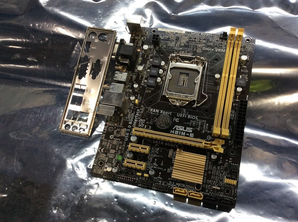 ASUS H81M-E Motherboard micro ATX DDR3 LGA 1150 VGA DVI Intel H81 [AU Stock]