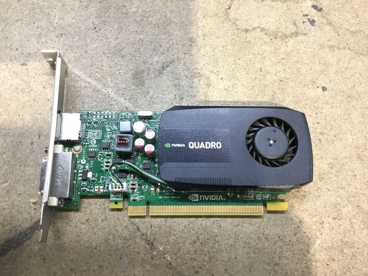 NVIDIA Quadro K600 Video Graphics Card DVI DisplayPort PCIe x16 Au Seller