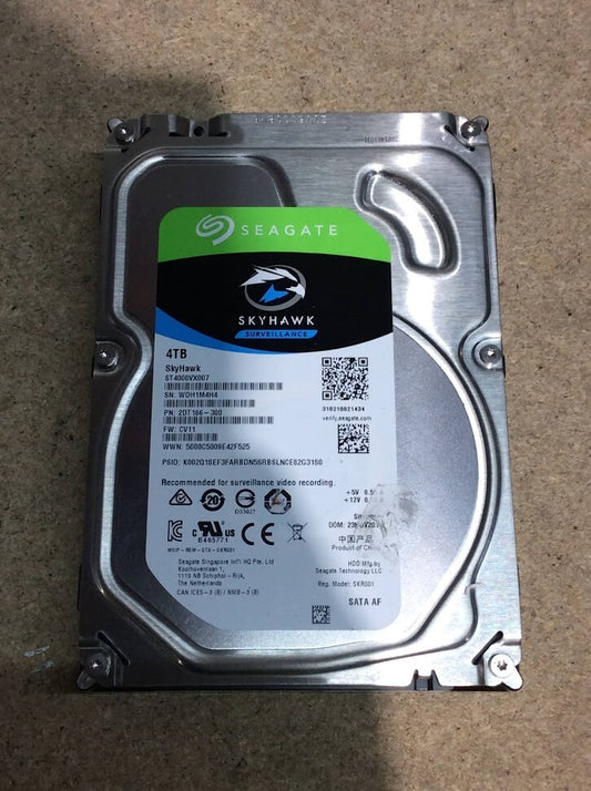 Seagate 4TB Desktop HDD SATA ST4000VX007 Hard Disk Drive 64MB 5900 RPM Silver