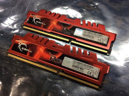 G.Skill RipjawsX F3-12800CL9D-8GBXL DDR3 1600MHz Desktop Memory KIT OF 2 [AU]