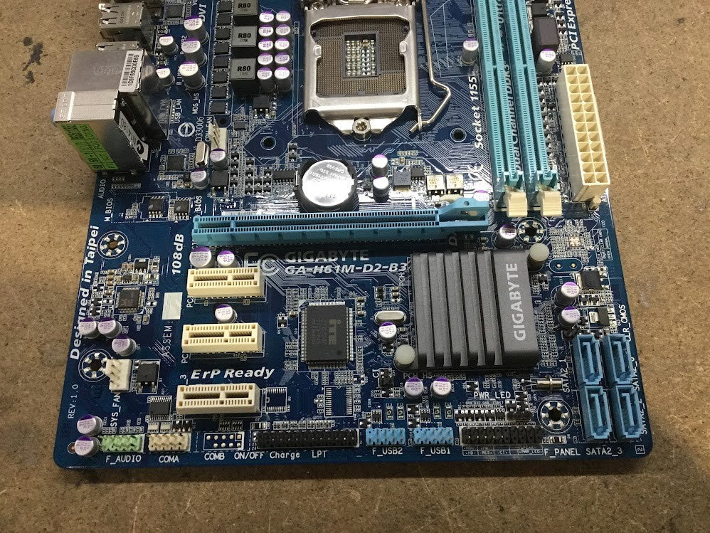 [AU] GIGABYTE GA-H61M-D2-B3 Motherboard DDR3 microATX LGA 1155 DVI VGA Intel H61