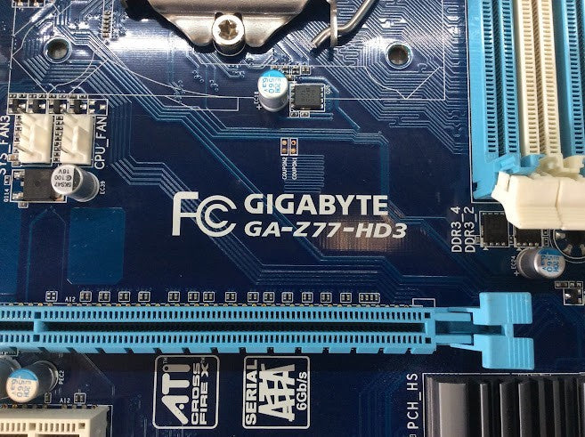 GIGABYTE GA-Z77-HD3 Motherboard ATX DDR3 LGA 1155 VGA DVI HDMI Intel Z77[AU]