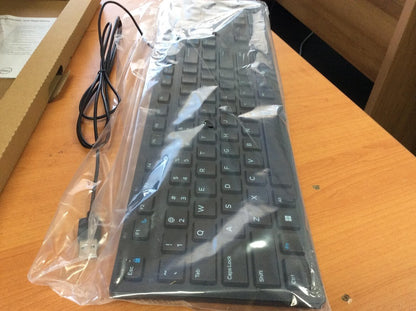 Brand New Dell KB216BKUS Wired Multimedia Keyboard English Black Au Seller