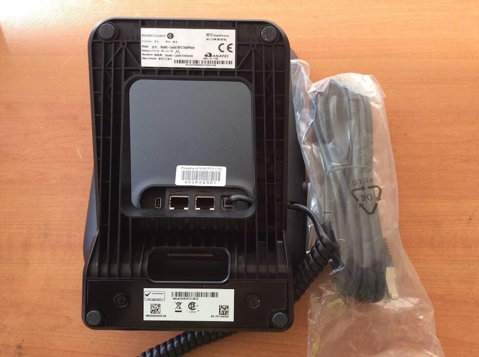 Alcatel-Lucent 8012 Deskphone Black Tested Au Seller A- Grade