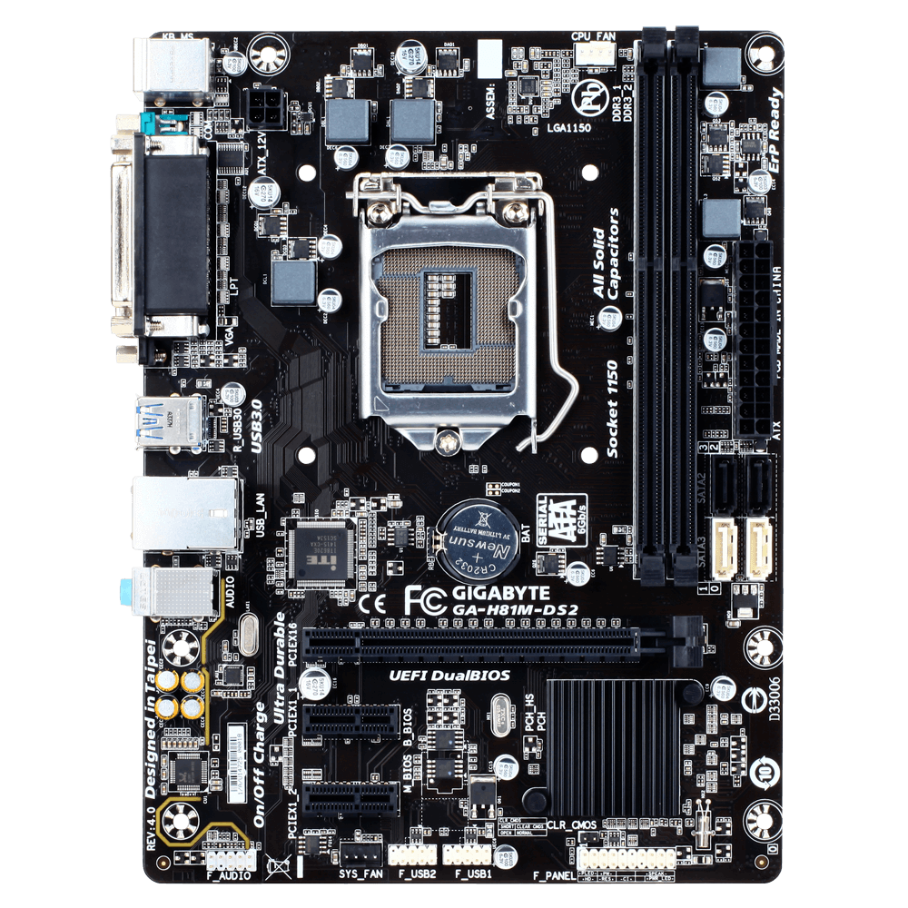 [AU Seller]GIGABYTE GA-H81M-DS2 Motherboard DDR3 microATX LGA 1150 VGA Intel H81
