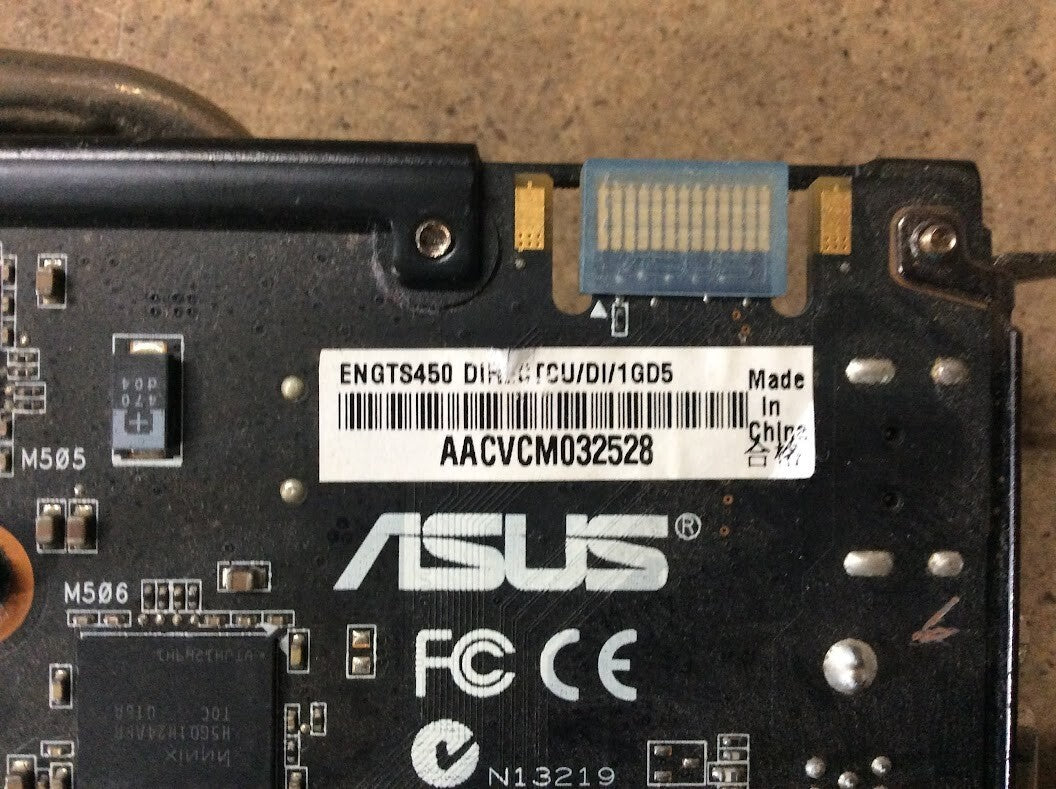 ASUS GeForce ENGTS450 DirectCU/DI/1GD5 Graphics Card VGA HDMI DVI Au Seller