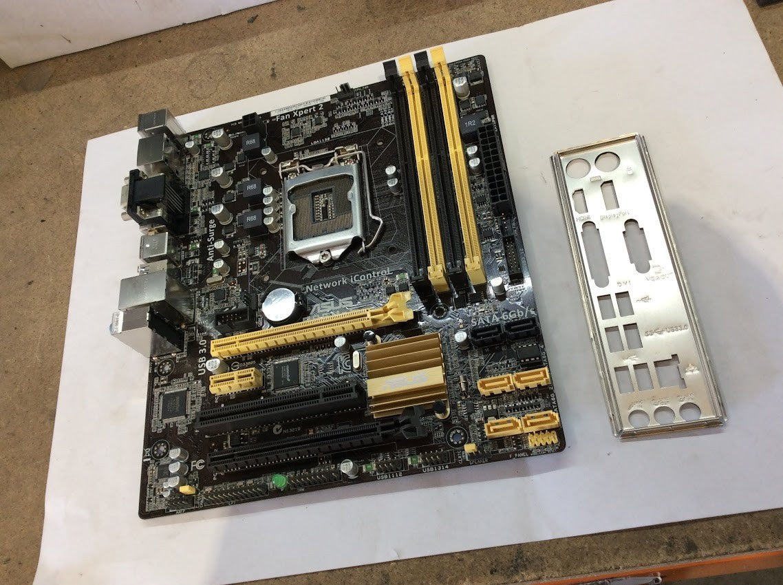 ASUS B85M-E Motherboard micro ATX DDR3 LGA 1150 VGA DP HDMI DVI Intel B85 [AU]