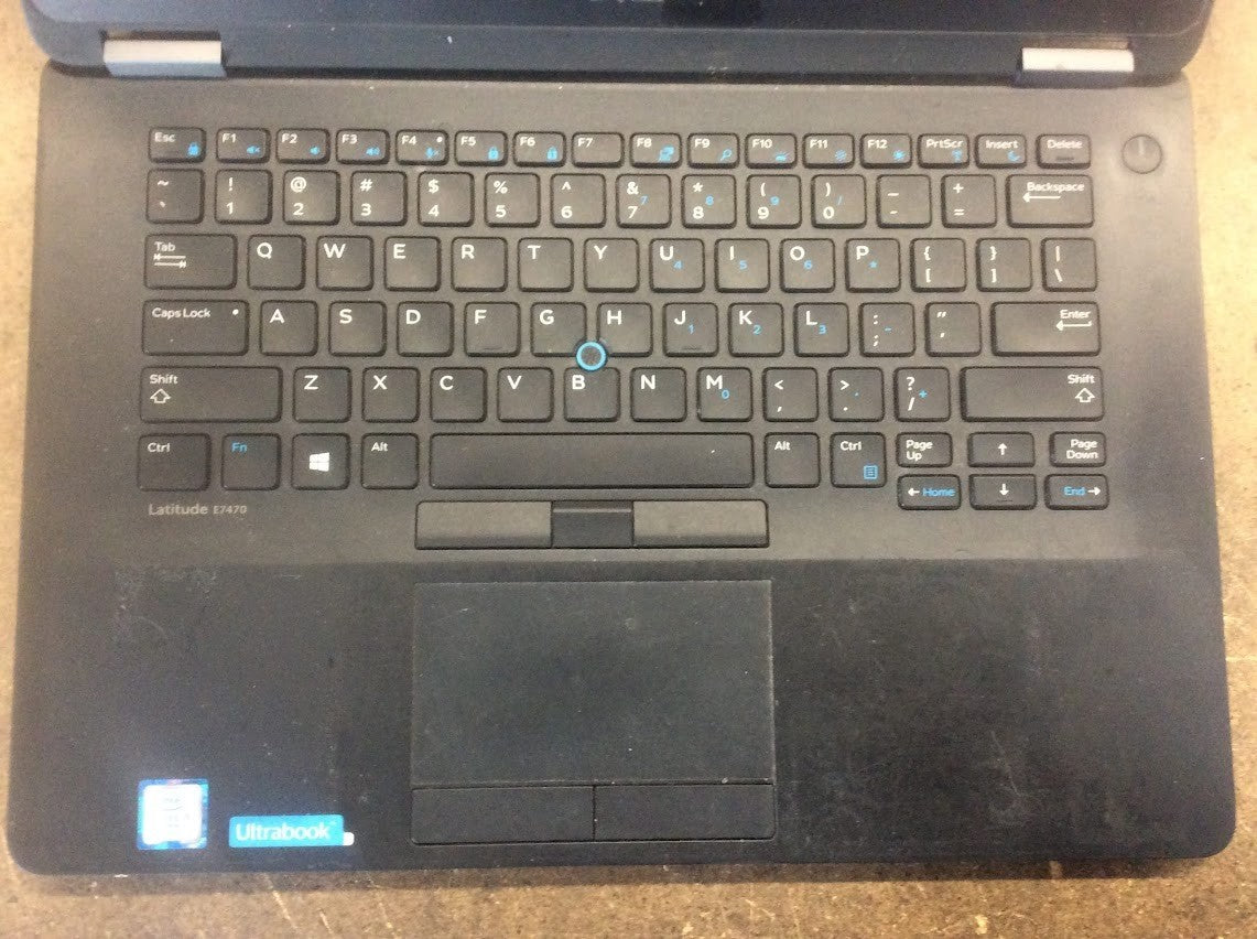 DELL Latitude E7470 Laptop 14" i5-6300U 8GBRAM 128GBSSD HDMI Mini-DP Win11 B