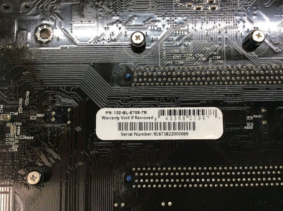 EVGA X58 SLI Motherboard LGA-1366 Intel X58 With CPU Intel i7-920 [AU Seller]