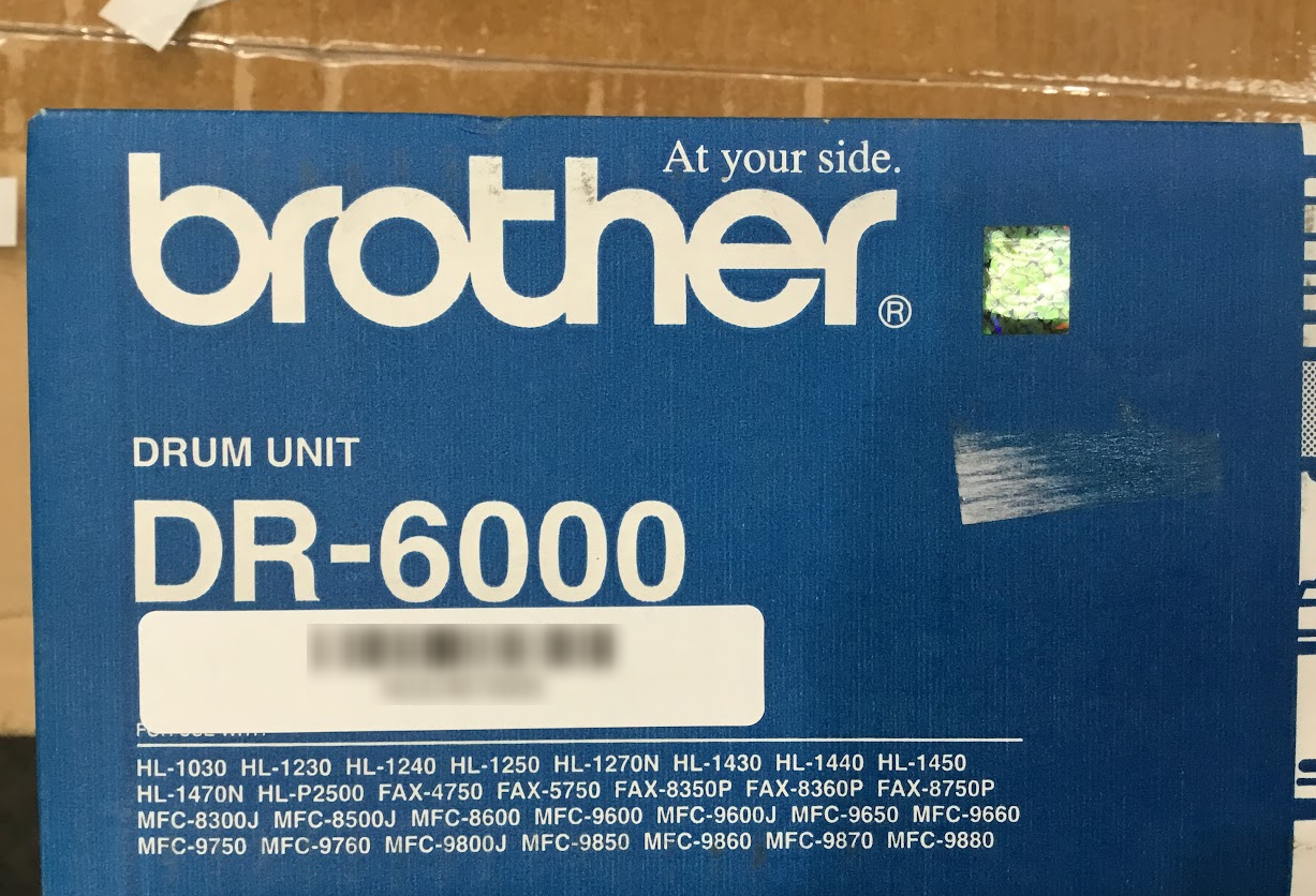 Brand New Brother DR6000 Imaging Drum Unit For use with the FAX4750 MFC-8600