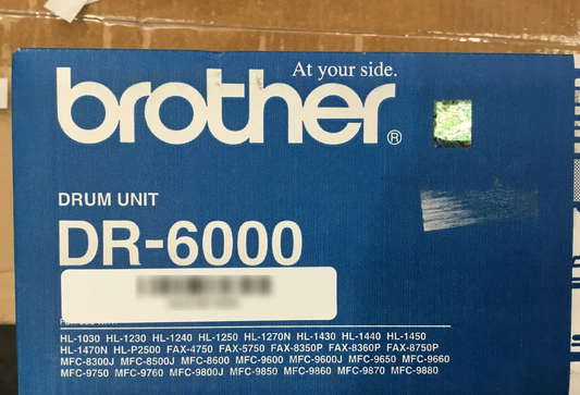 Brand New Brother DR6000 Imaging Drum Unit For use with the FAX4750 MFC-8600