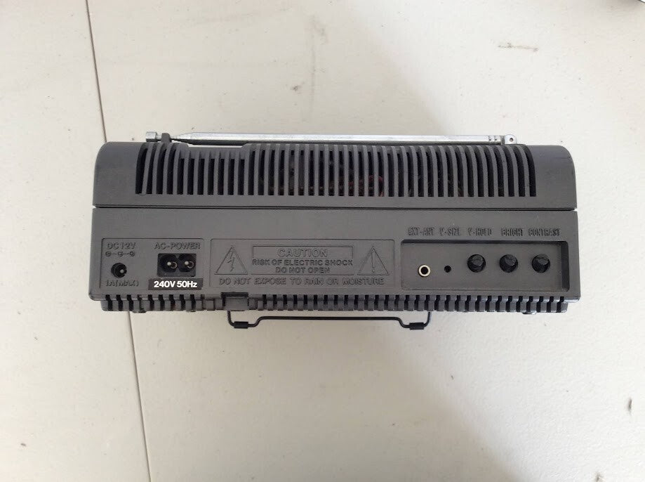REALISTIC TV AM/FM CLOCK RADIO CHRONOVISON-1 240V 50Hz Au Seller