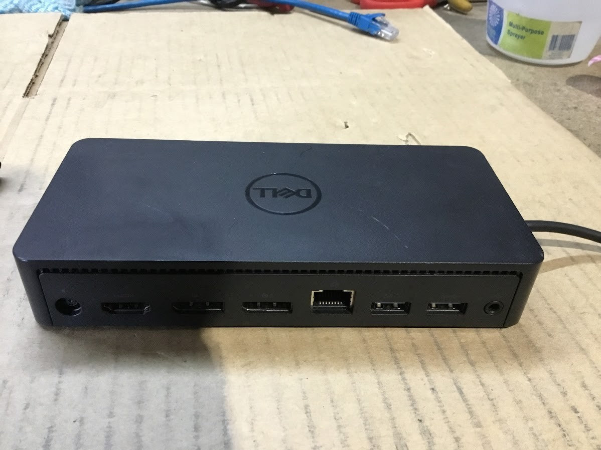 DELL D6000 Universal Docking Station USB-C DP HDMI with Charger Black Au Seller