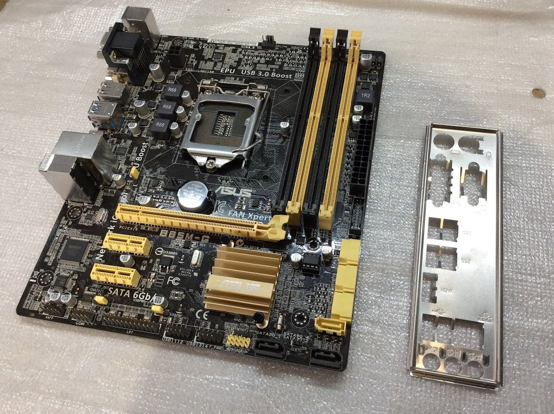 ASUS B85M-G Motherboard micro ATX DDR3 LGA 1150 VGA DVI HDMI Intel B85 [AU]