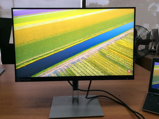 HP E24 G4 FHD Monitor 23.8 inch VGA DisplayPort HDMI Black Tested Au Seller