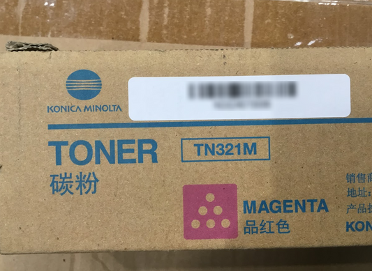 Brand New Konica Minolta TN321M Magenta Toner Cartridge For Konica C224 C284