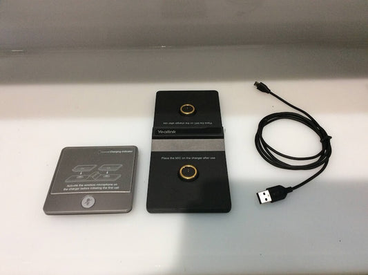 1*Yealink CPW90 Wireless Microphone for Conference Phone w/Data Cable Au Stock
