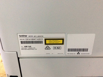 [AU Seller] Brother MFC-L9630CDN A4 Colour All-in-One Laser Printer - Tested