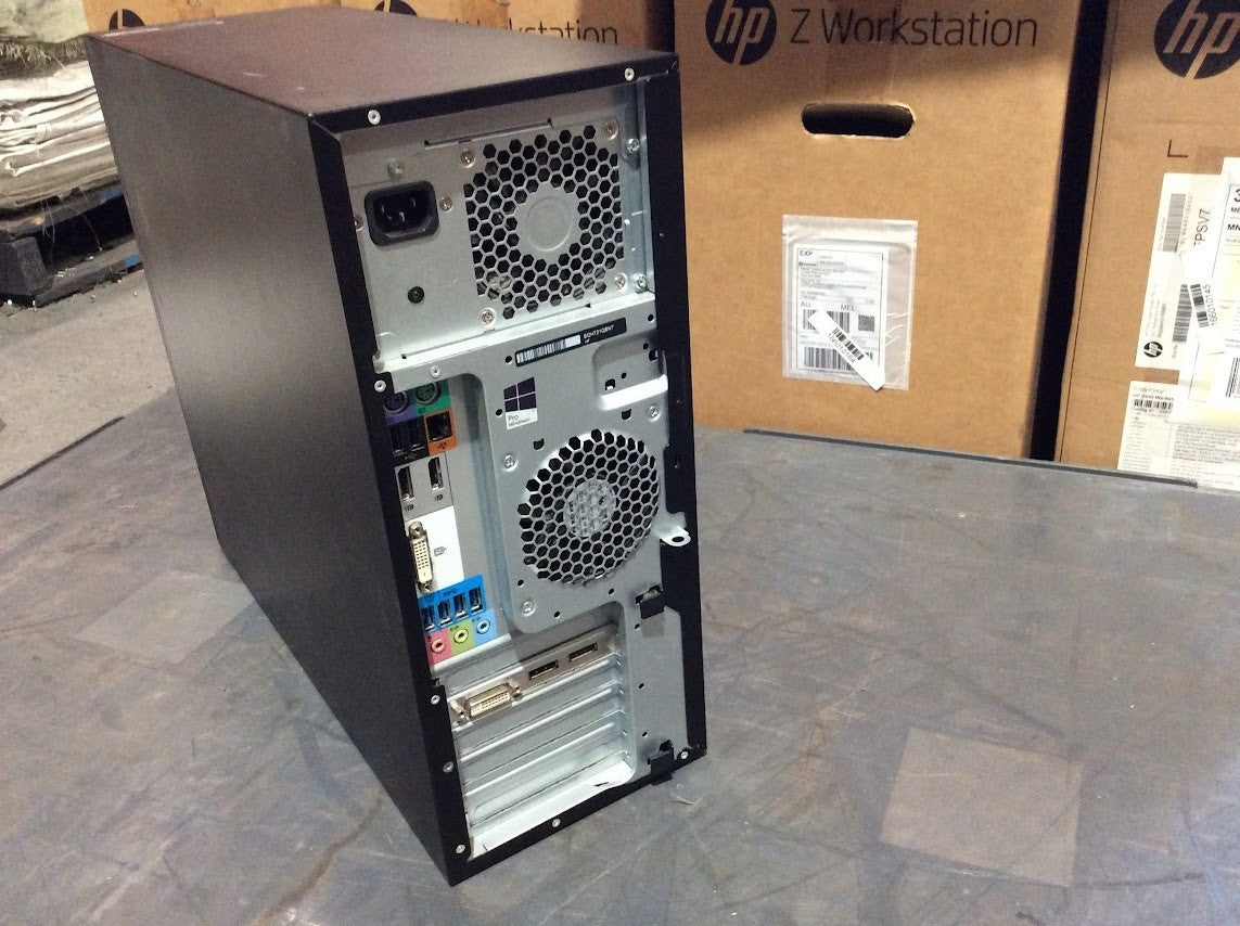 HP Z240 Tower Workstation i7-6700K+NVIDIA FX1800 8GBRAM 256GBSSD+1TB Win11 A-