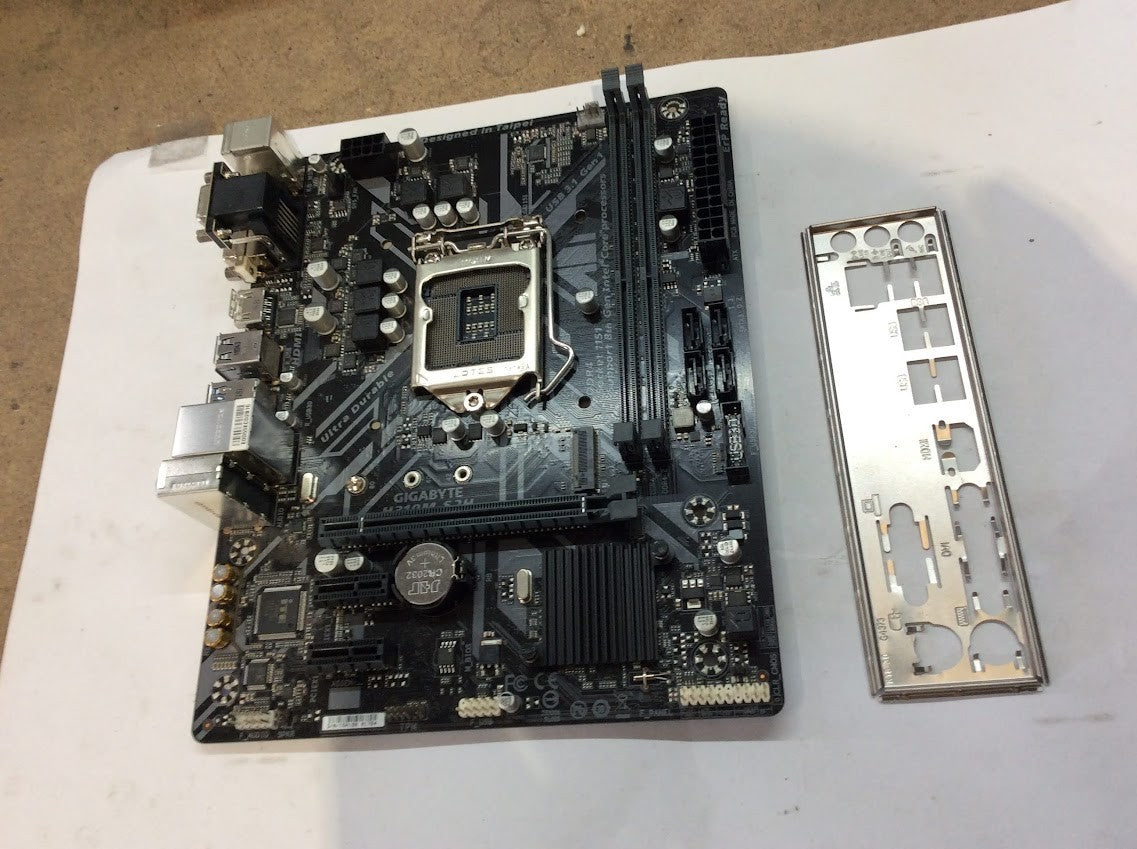 GIGABYTE H310M S2H Motherboard micro ATX DDR4 LGA 1151 HDMI DV VGA Intel H310